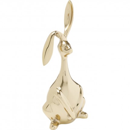 Decoratie konijntje goud 52cm Kare Design
