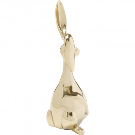 Deco bunny gold 52cm Kare Design