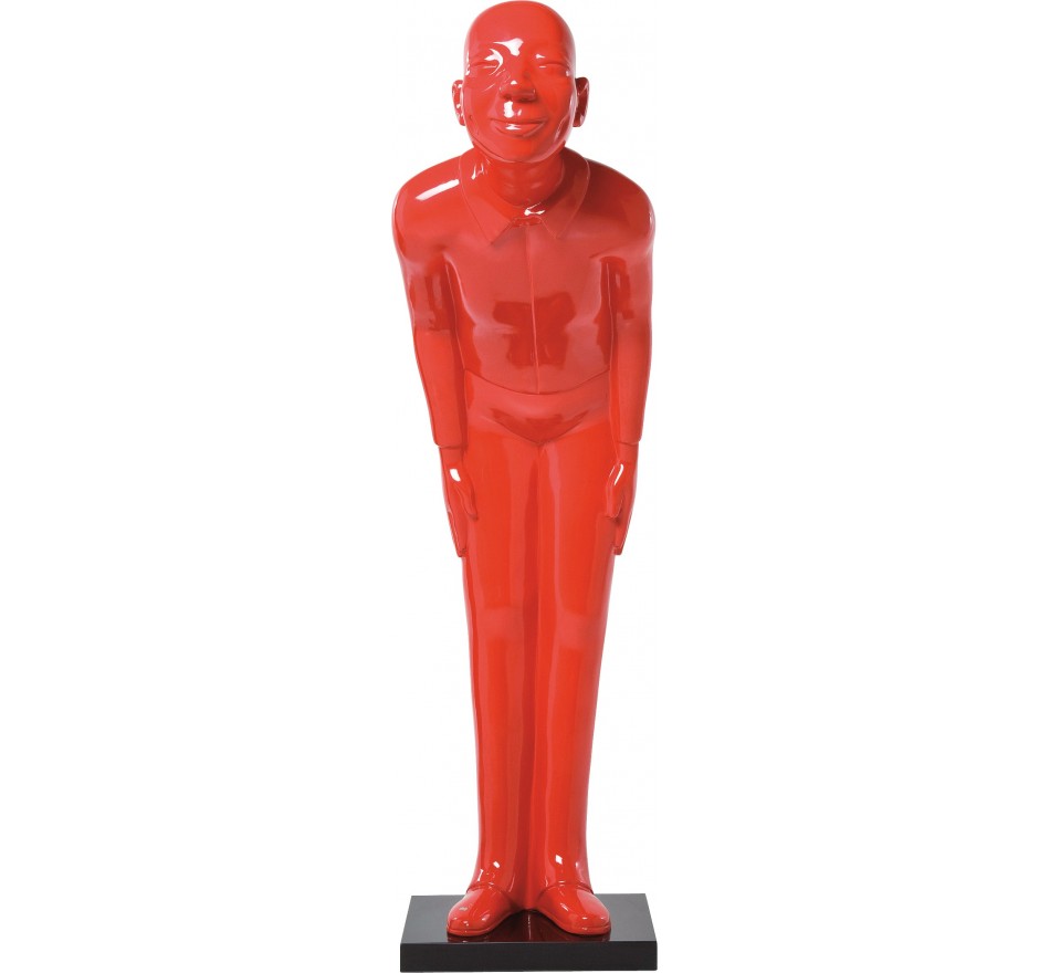 Déco Welcome Guest XL 160cm rouge Kare Design