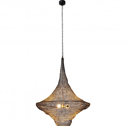 Pendant Lamp Cocoon black 89cm Kare Design