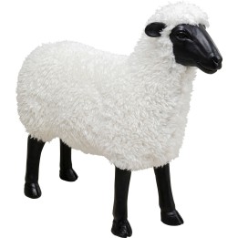 Figurine décorative Bathilde blanc 73cm