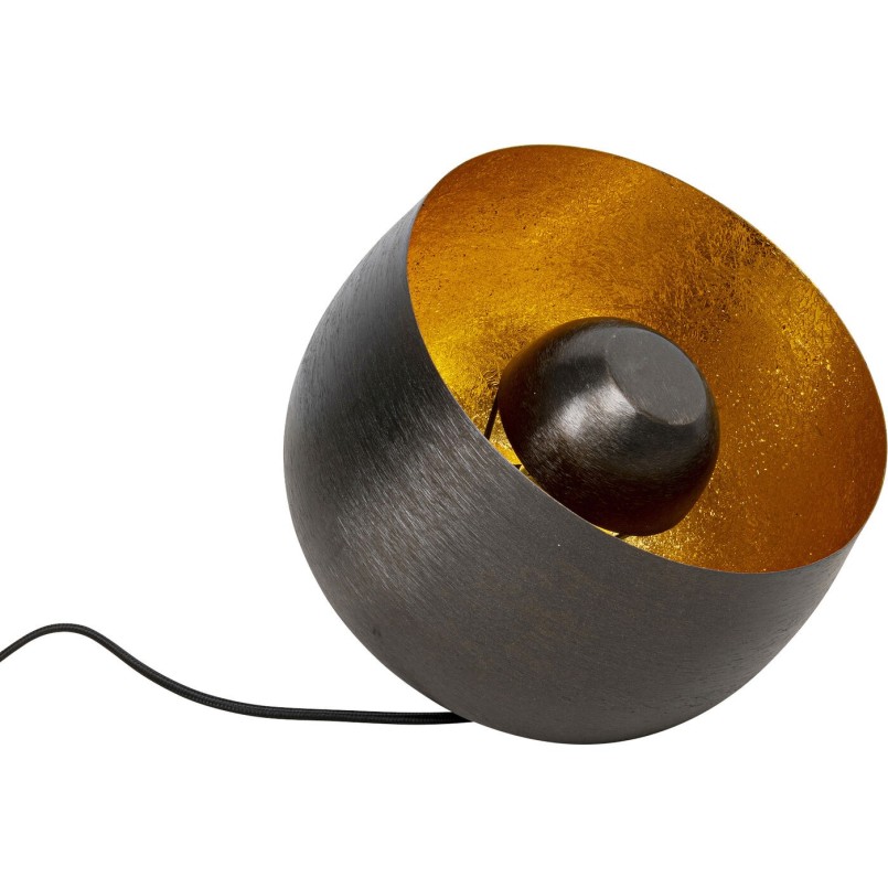 Lampe Apollon Smooth noire 28cm Kare Design