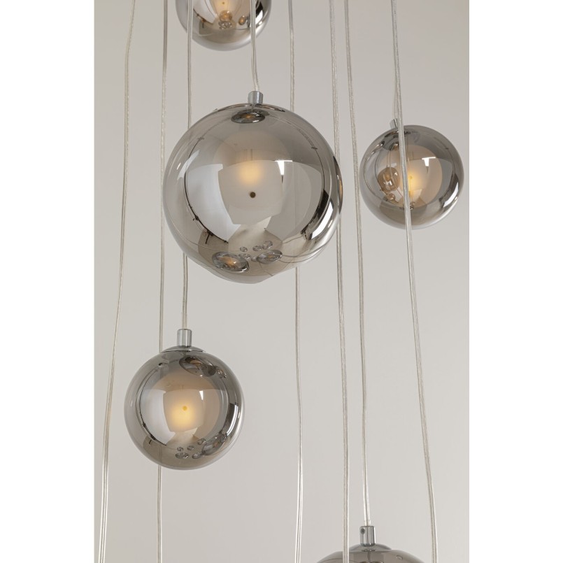 Suspension Symphony chromée Kare Design