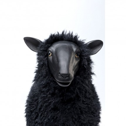 Deco sheep black 48cm Kare Design