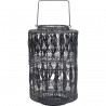 Lanterne Hayat noire 37cm Kare Design