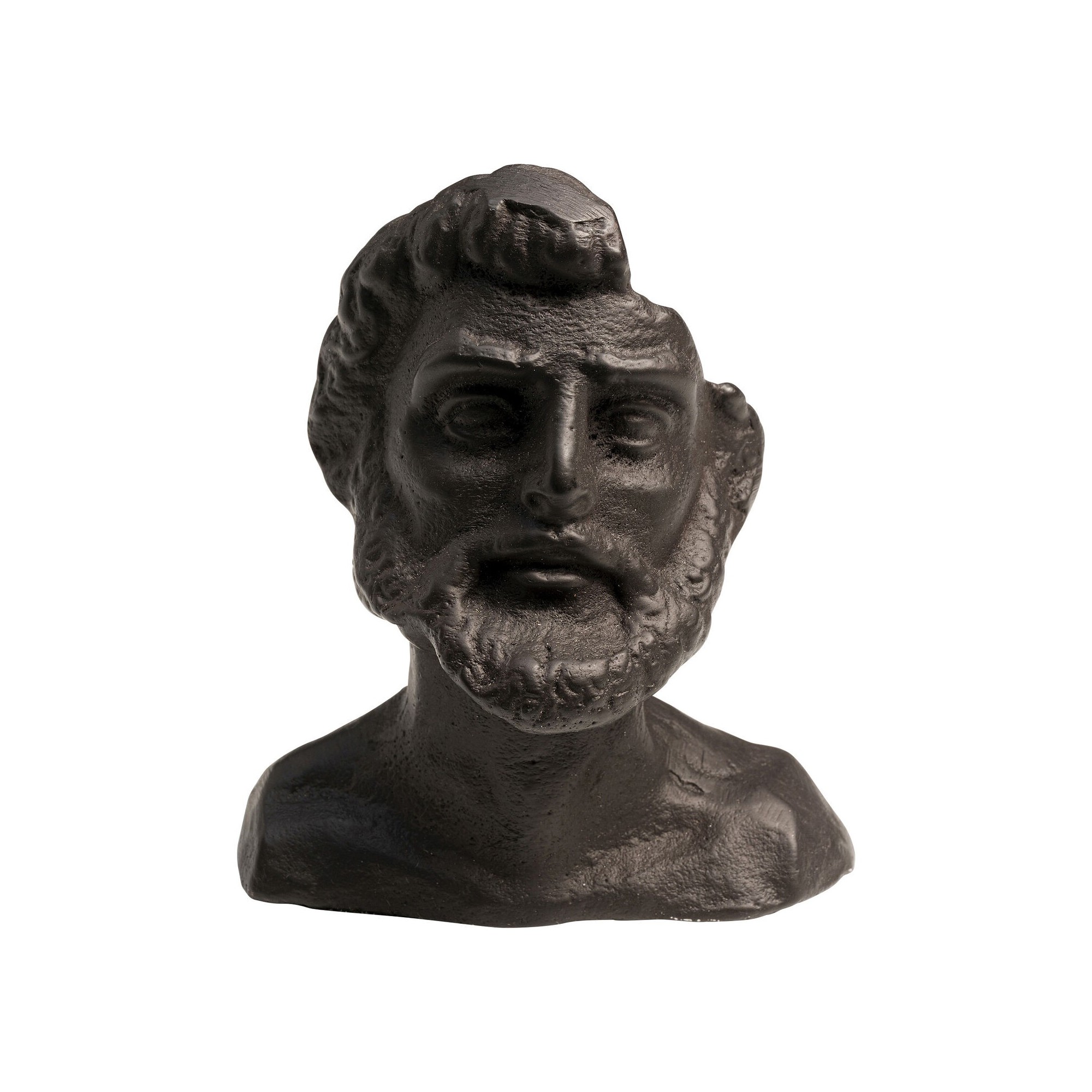 Objet décoratif Bearded Man anthracite 11cm