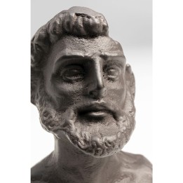 Objet décoratif Bearded Man anthracite 11cm