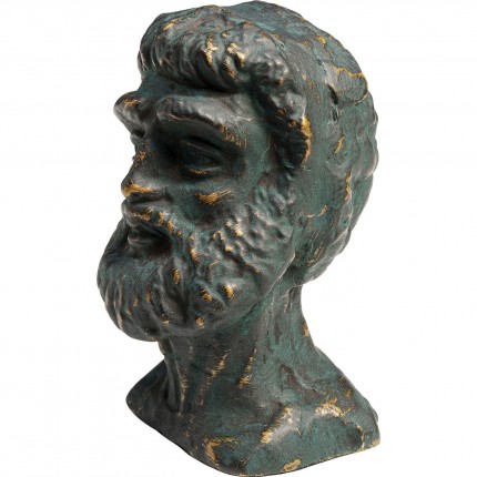 Deco Bearded Man Bronze Kare Design