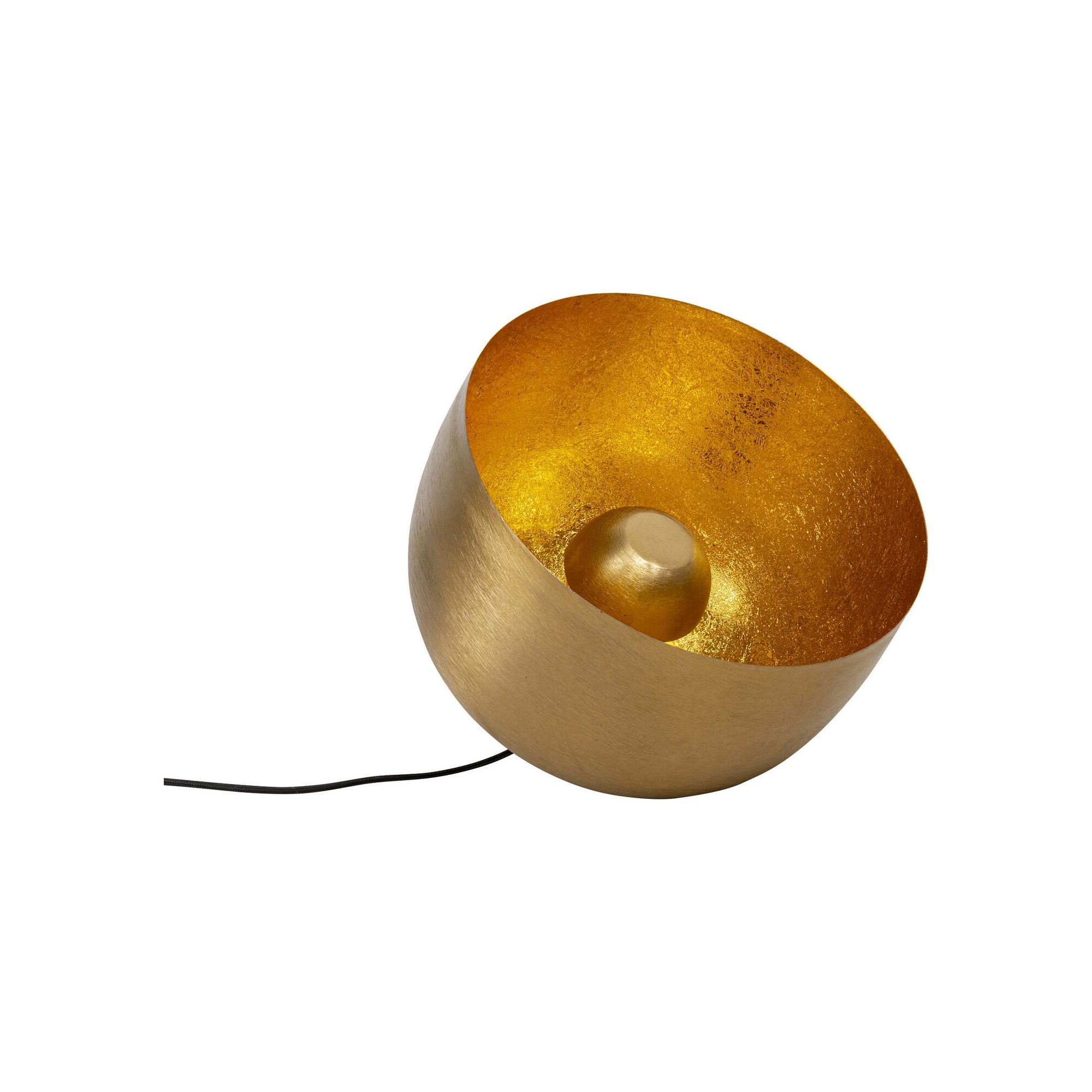 Lampe de sol Apollon Smooth doré Ø35cm