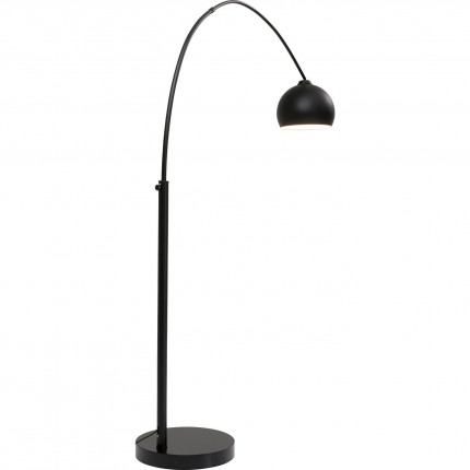 Vloerlamp Lounge 175cm zwart mat Kare Design
