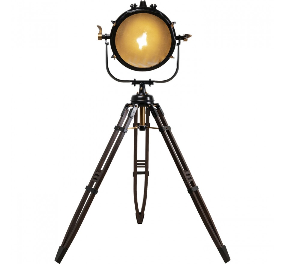 Black and bronze tripod floor lamp Reflector Kare Design