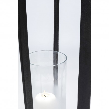 Lantern Mabel black 61cm Kare Design