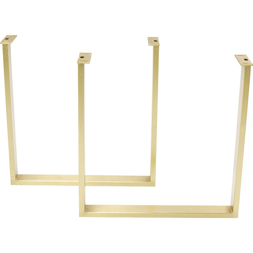 Piètement de table Tavola laiton (2 pcs)