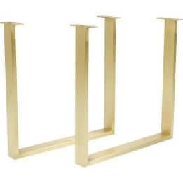 Pieds de table Tavola acier set de 2 Kare Design