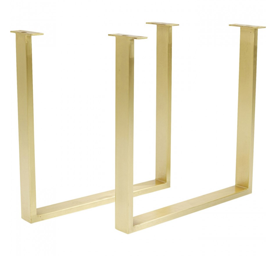 Tafelvoet Tavola goud (2/Set) Kare Design