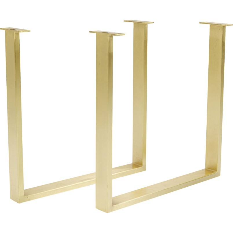 Piètement de table Tavola laiton (2 pcs)