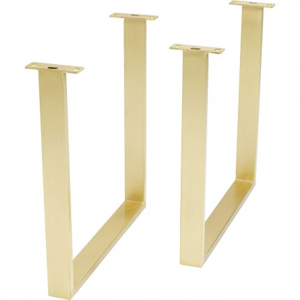 Tafelvoet Tavola goud (2/Set) Kare Design