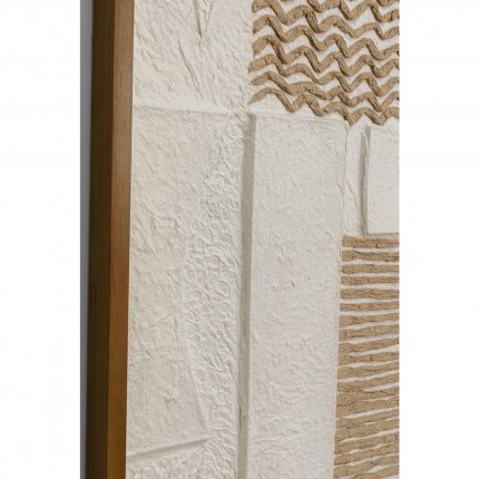 Schilderij Sandy Geometric 81x122cm Kare Design