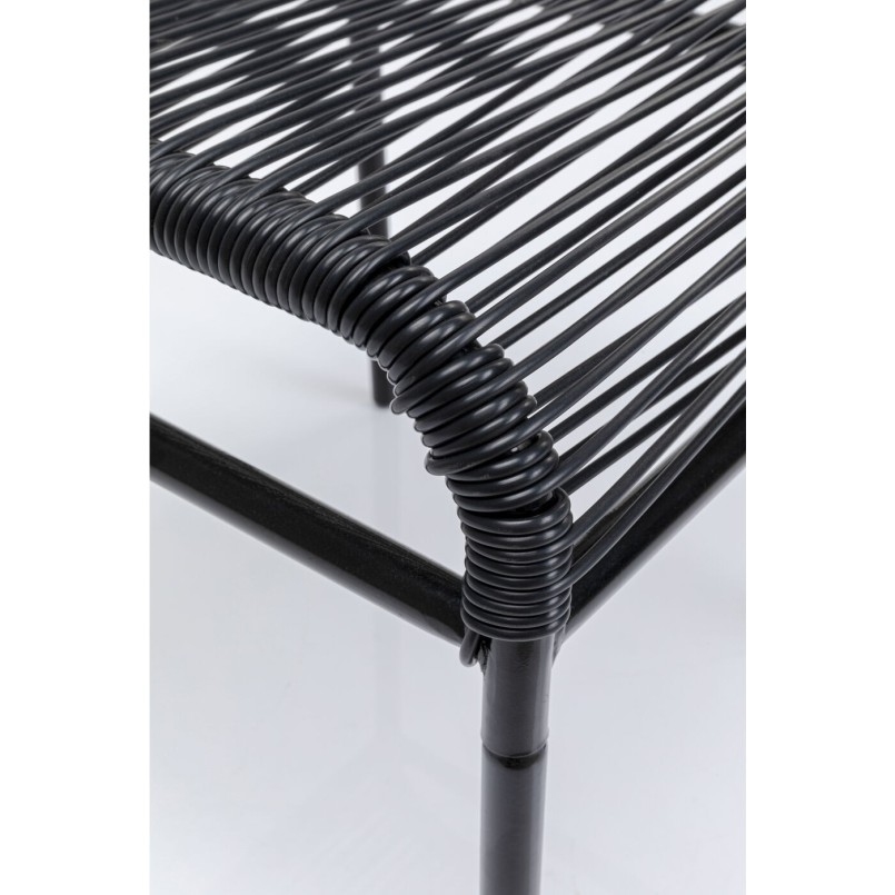 Tabouret Acapulco noir