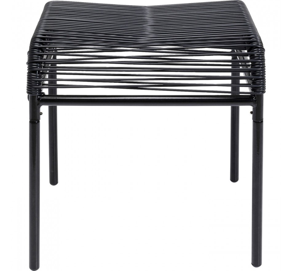 Outdoor Stool Acapulco black Kare Design