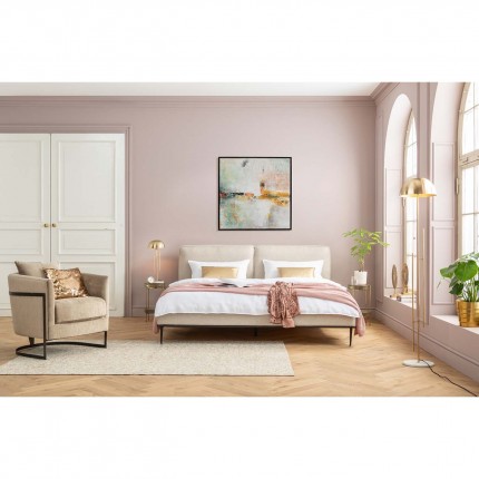 Schilderij Frame Dust 120x120cm goud Kare Design