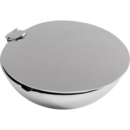 Ashtray Pin Up silver Ø11cm Kare Design