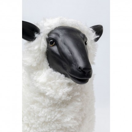 Deco sheep white 48cm Kare Design