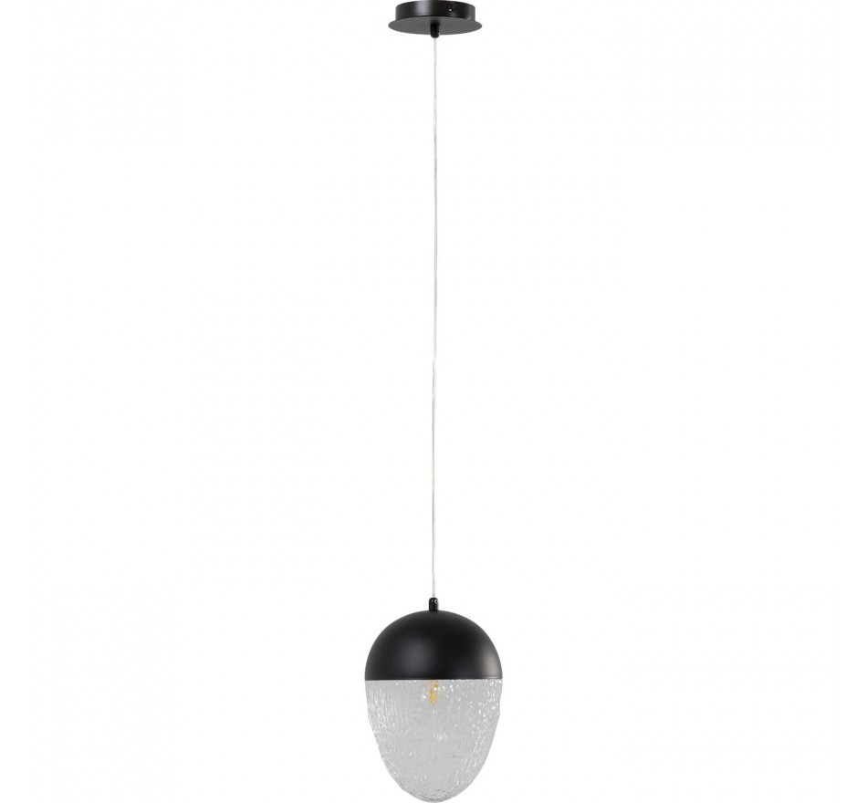 Pendant Lamp Frozen 20cm black Kare Design