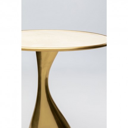 Bijzettafel Spacey Ø36cm goud Kare Design