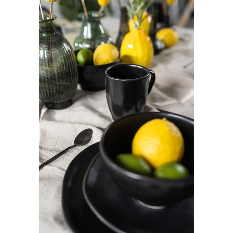 Bowl Organic Black Ø15cm Kare Design