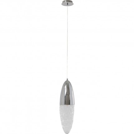 Hanglamp Frozen Chroom 17cm Kare Design