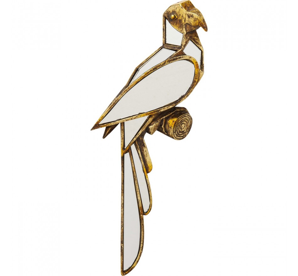 Wanddecoratie spiegel papegaai Kare Design