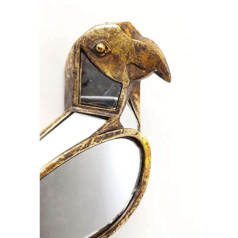 Wall Decoration Parrot Mirror Kare Design