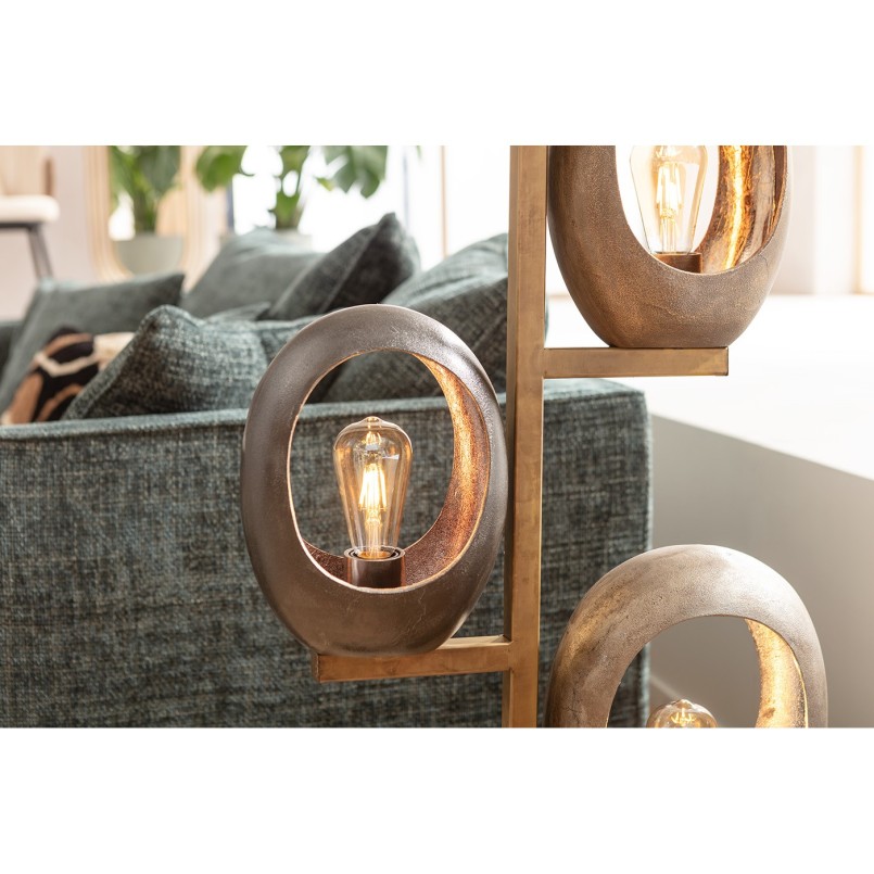 Lampadaire Five Loops 173cm