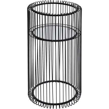 Side table Wire black 70cm Kare Design