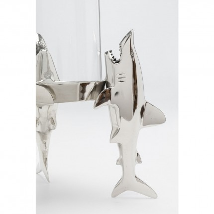 Theelicht Houder haai trio Kare Design