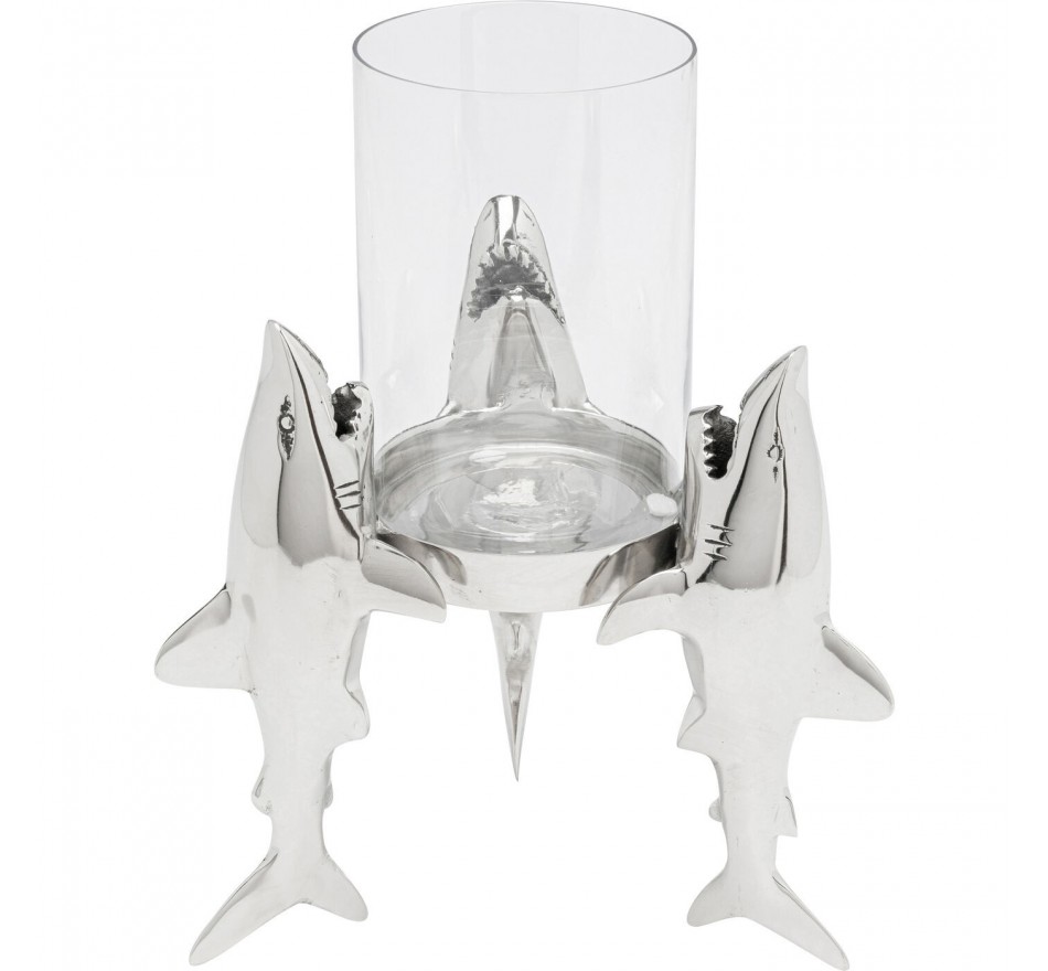 Theelicht Houder haai trio Kare Design