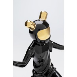 Figurine décorative Skating Astronaut noir