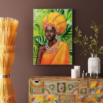 Canvas Picture African Beauty 70x100cm Kare Design