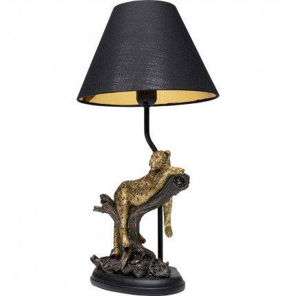 Tafellamp liggende luipaard Kare Design