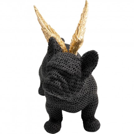 Deco Angel Puppy black and gold Kare Design