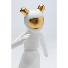 Figurine décorative Skating Astronaut blanc