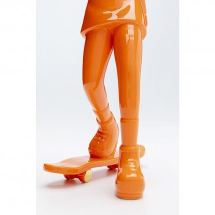 Decoratie Schaatsende Astronaut oranje Kare Design