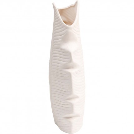 Vase Foglia white 29cm Kare Design