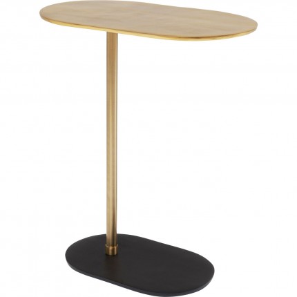 Side Table Slide black and gold Kare Design
