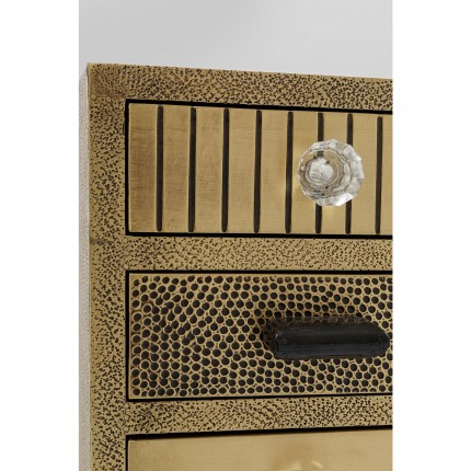 High Dresser Chalet Gold 13 Drawers Kare Design