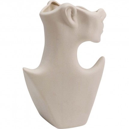 Vase Body Art white 18cm Kare Design
