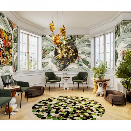 Bijzettafel Animal beer wit Kare Design