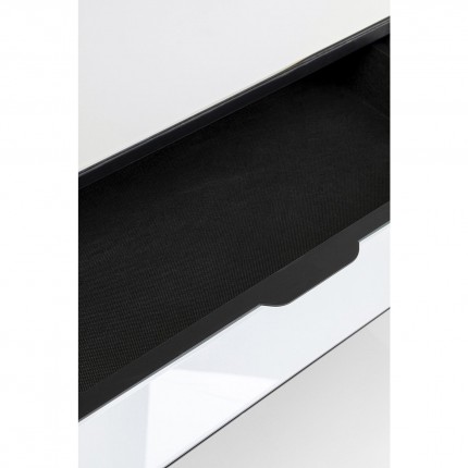 Bureau Soran zwart 120x50cm Kare Design