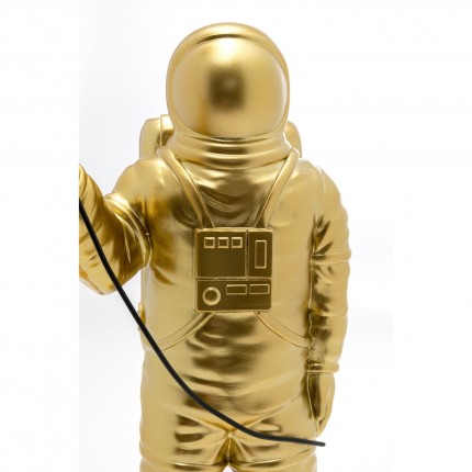 Deco astronaut gold balloon heart black Kare Design
